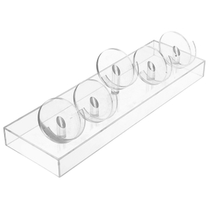 Caja expositora de acrílico para cojín compacto