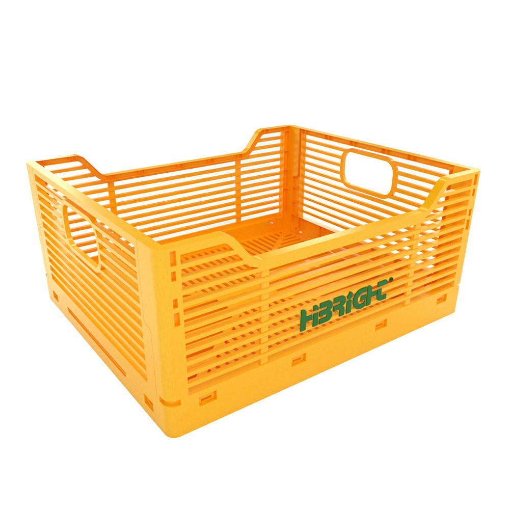 2022 Caja de plástico plegable de nuevo diseño con logotipo personalizado