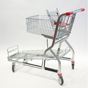 Carro de almacén galvanizado