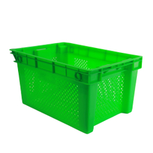 Caja de plástico apilable ampliamente utilizada