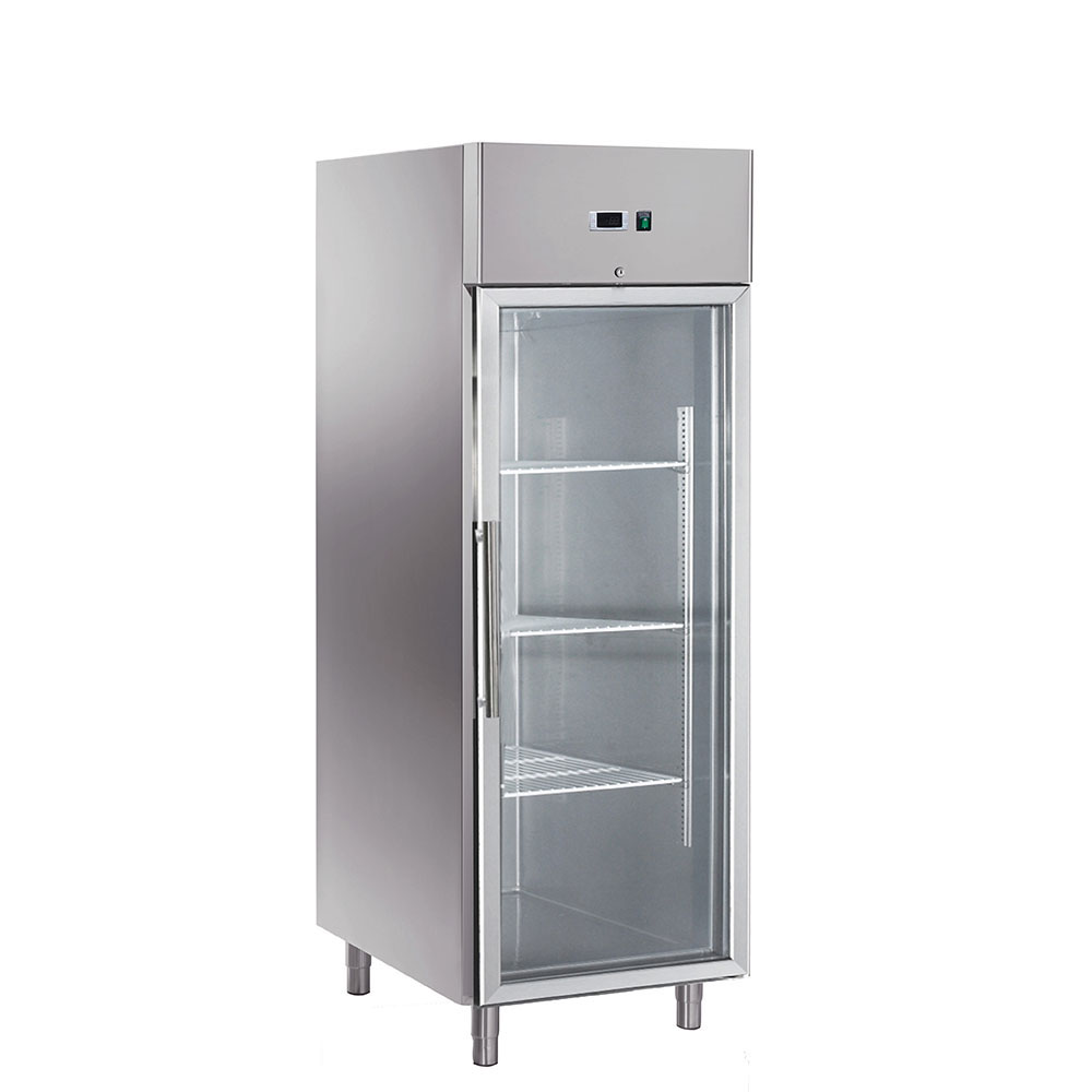 Refrigerador de puerta única para restaurante
