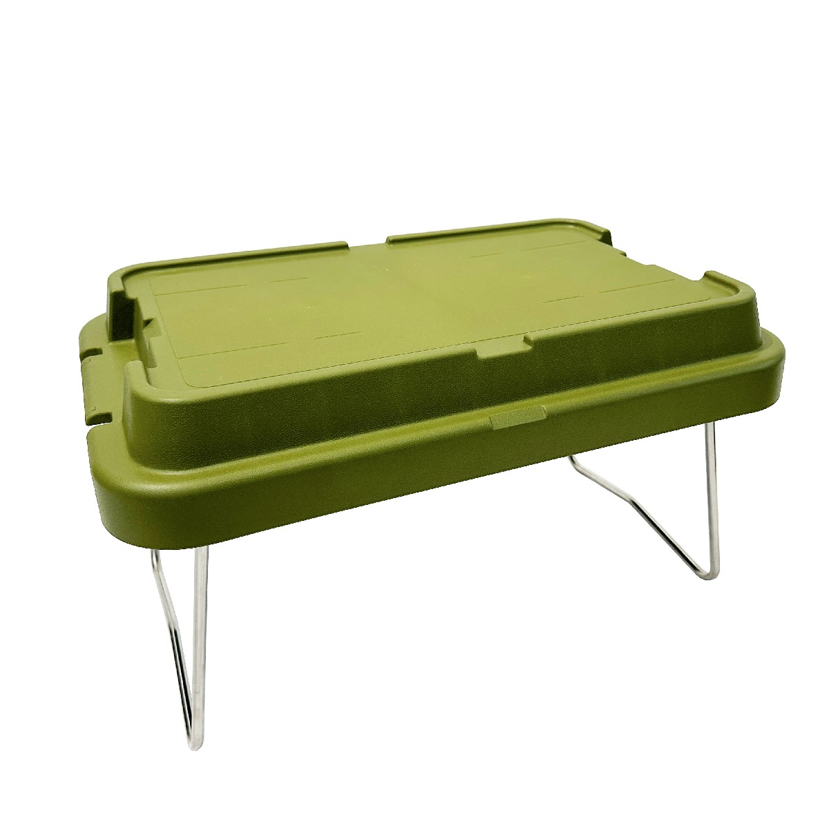 Caja de almacenamiento apilable para coche, herramientas de acampada con acabado para exteriores, gran capacidad de respaldo portátil, rodamiento de carga de 22L y 50L