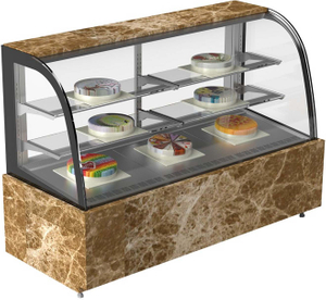 Refrigerador de exhibición personalizado para gabinete de pasteles de 2 ~ 8 ℃ 