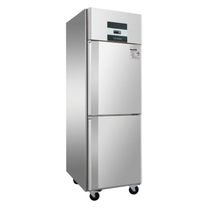 Refrigerador retráctil comercial de acero inoxidable sin escarcha